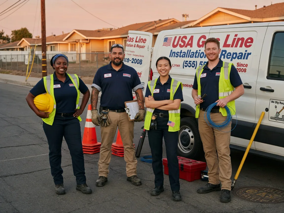 Gas Line Installation company in Benton, IL